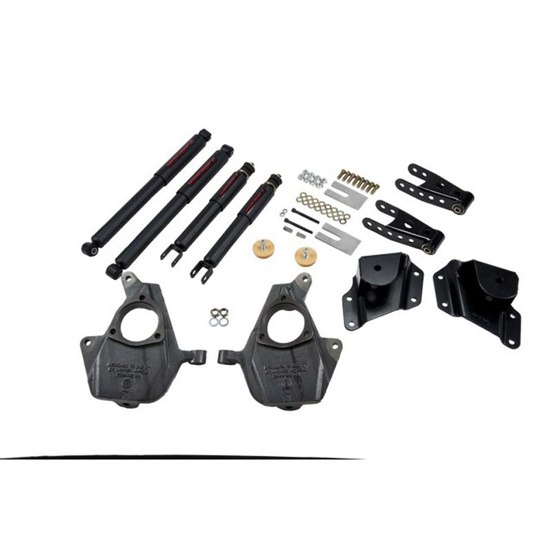 Belltech | Front And Rear Complete Kit W/ Nitro Drop 2 Shocks - Silverado / Sierra 1500 / Classic 2001-2007