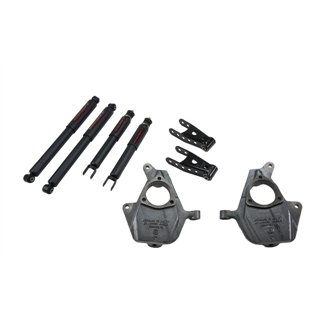 Belltech | Front And Rear Complete Kit W/ Nitro Drop 2 Shocks - Silverado / Sierra 1500 / Classic 2000-2007