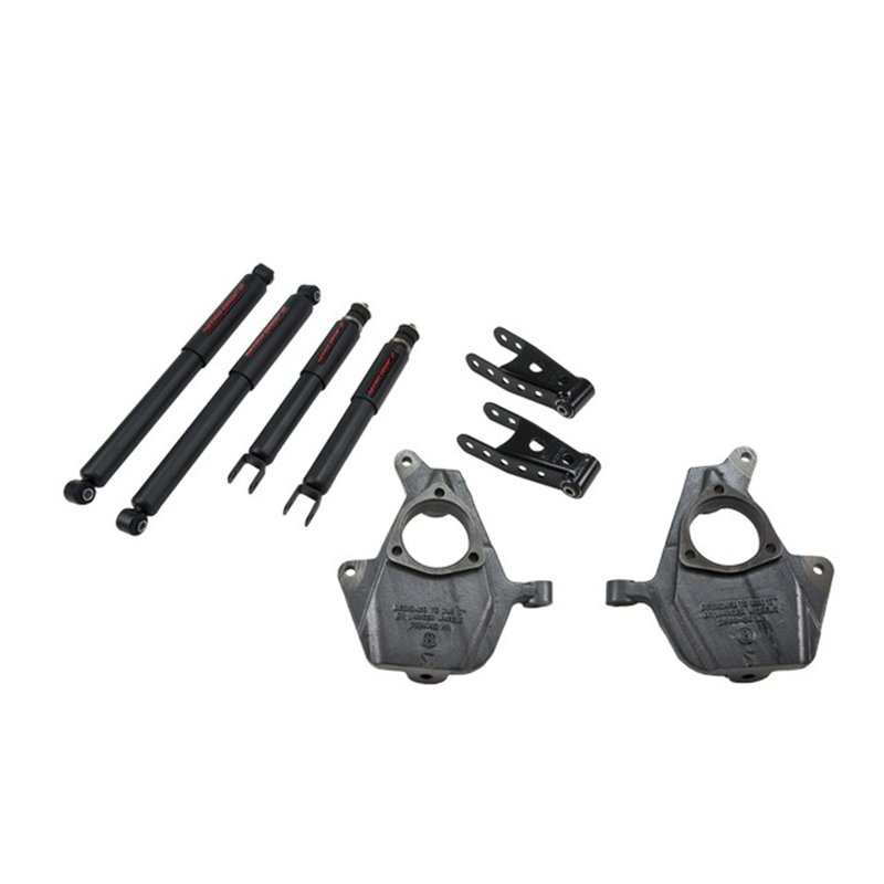 Belltech | Front And Rear Complete Kit W/ Nitro Drop 2 Shocks - Silverado / Sierra 1500 / Classic 2000-2007