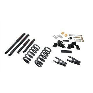 Belltech | Front And Rear Complete Kit W/ Nitro Drop 2 Shocks - C1500 1990-1998