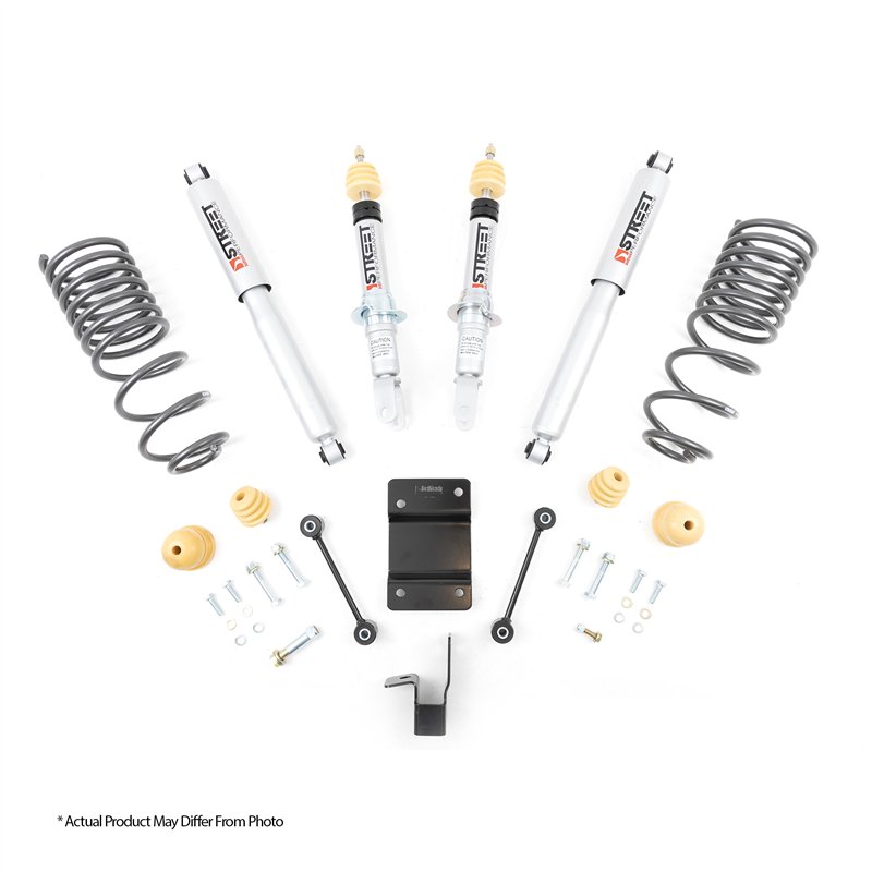 Belltech | Front And Rear Complete Kit W/ Street Performance Shocks - Silverado / Sierra 1500 2014-2016