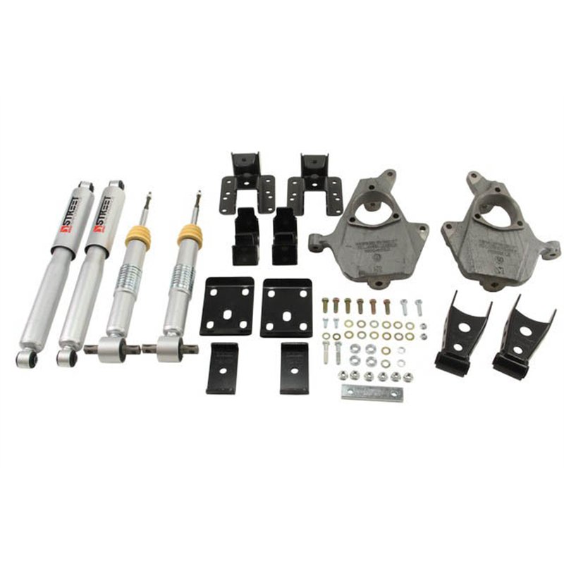 Belltech | Front And Rear Complete Kit W/ Street Performance Shocks - Silverado / Sierra 1500 2014-2016