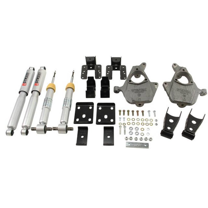 Belltech | Front And Rear Complete Kit W/ Street Performance Shocks - Silverado / Sierra 1500 2014-2016