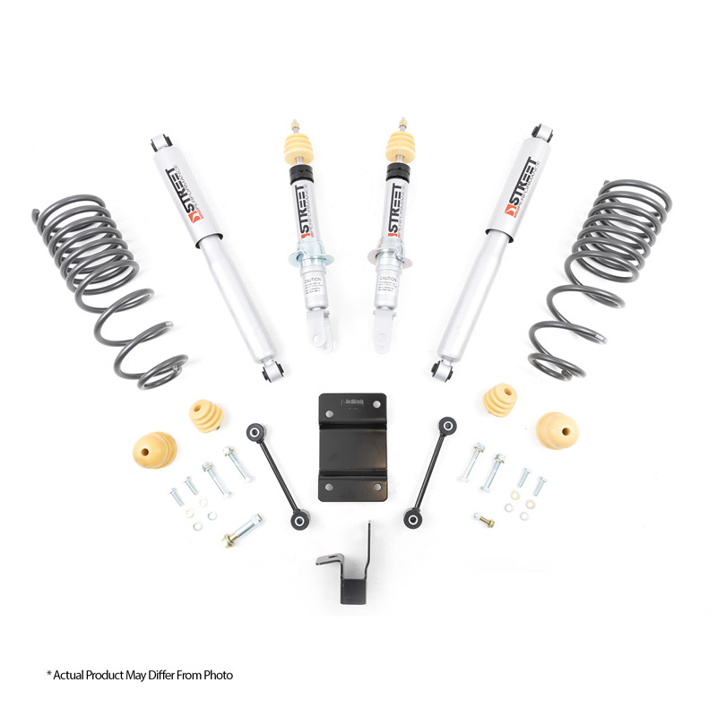 Belltech | Front And Rear Complete Kit W/ Street Performance Shocks - Silverado / Sierra 1500 2014-2016