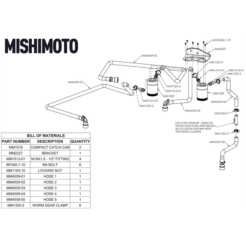 Mishimoto | Oil Catch Can Kit - F-150 2018-2020