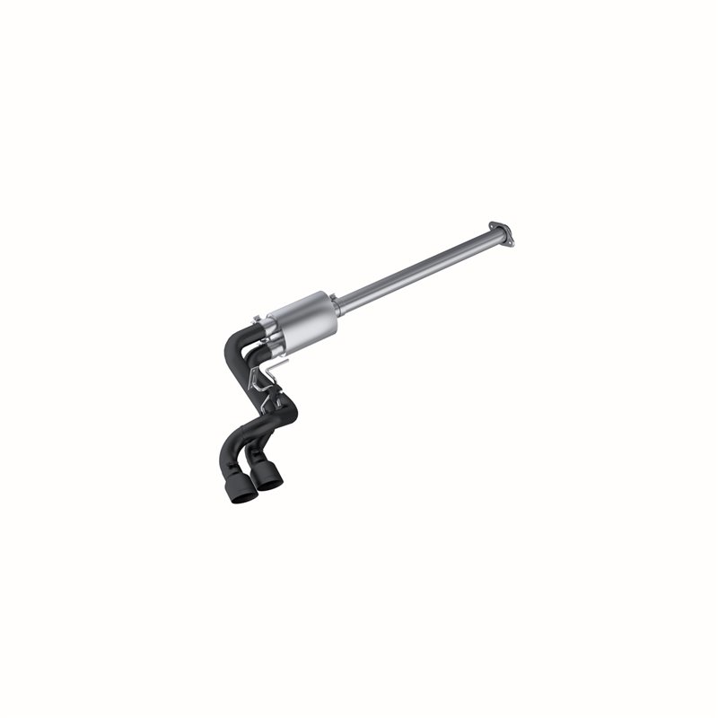 MBRP | Cat Back,Pre-Axle Dual 3 inch, BLACK - F-150 3.5T / 3.7L / 5.0L 2011-2014