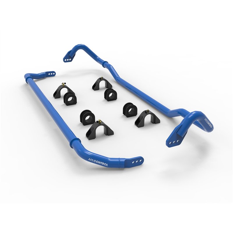 aFe Power | aFe CONTROL Front and Rear Sway Bar Set Blue - Corvette 6.2L 2020-2023