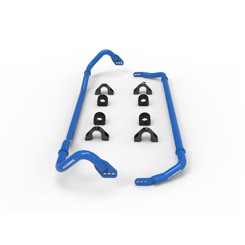 aFe Power | aFe CONTROL Front and Rear Sway Bar Set Blue - Corvette 6.2L 2020-2023