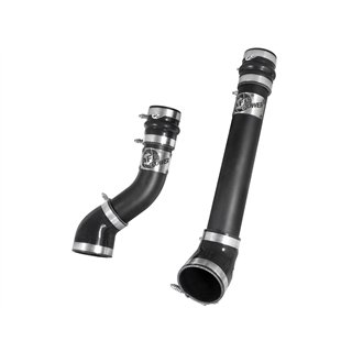 aFe Power | BladeRunner 3 IN Aluminum Hot and Cold Charge Pipe Kit Black - Ram 2500 / 3500 5.9L 2000-2002