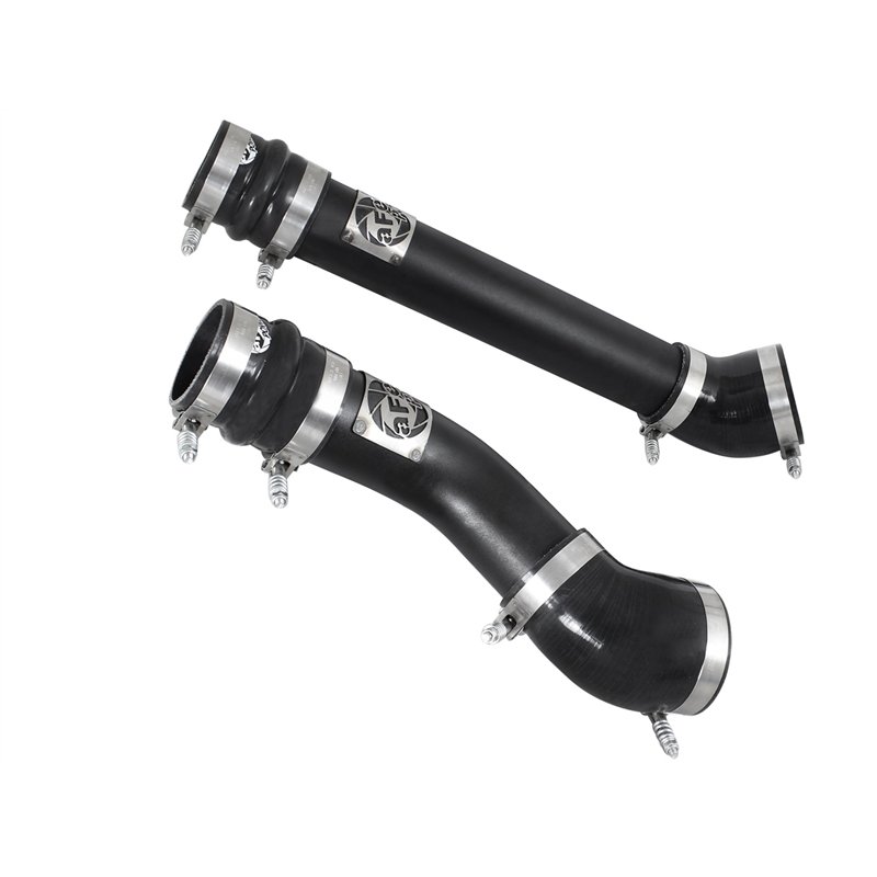 aFe Power | BladeRunner 3 IN Aluminum Hot and Cold Charge Pipe Kit Black - Ram 2500 / 3500 5.9L 2000-2002