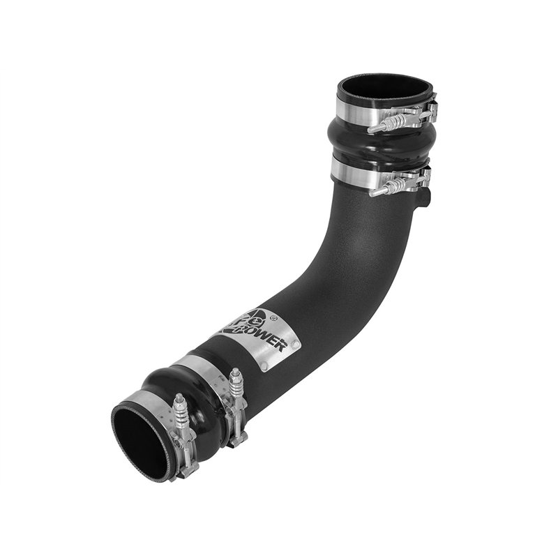aFe Power | BladeRunner 3 IN/2-3/4 IN Aluminum Hot and Cold Charge Pipe Kit Black - Ram 2500 / 3500 6.7L 2010-2012