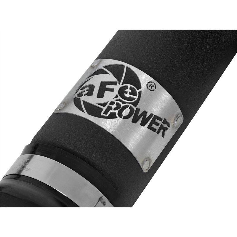 aFe Power | BladeRunner 3 IN/2-3/4 IN Aluminum Hot and Cold Charge Pipe Kit Black - Ram 2500 / 3500 6.7L 2010-2012