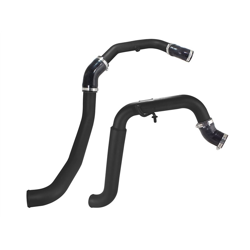 aFe Power | BladeRunner 2 IN to 2-1/2 IN Aluminum Hot Charge Pipe Black - F-150 2.7T / 3.5T 2015-2016