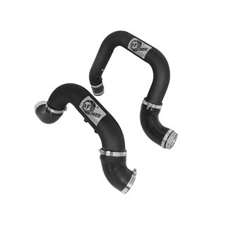 aFe Power | BladeRunner 2-1/2 IN/3 IN Aluminum Hot and Cold Charge Pipe Kit Black - Colorado / Canyon 2.8L 2016-2022