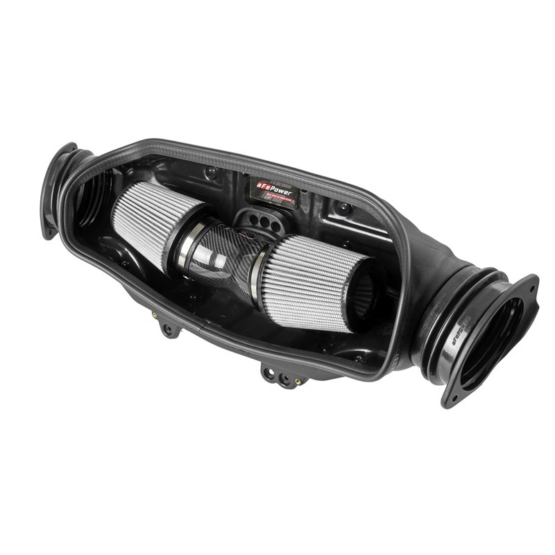 aFe Power | Track Series Stage-2 Carbon Fiber Intake System w/Pro DRY S Media - Corvette 6.2L 2020-2023