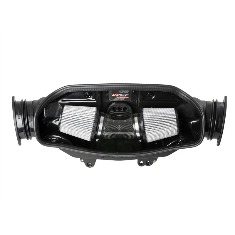 aFe Power | Track Series Stage-2 Carbon Fiber Intake System w/Pro DRY S Media - Corvette 6.2L 2020-2023