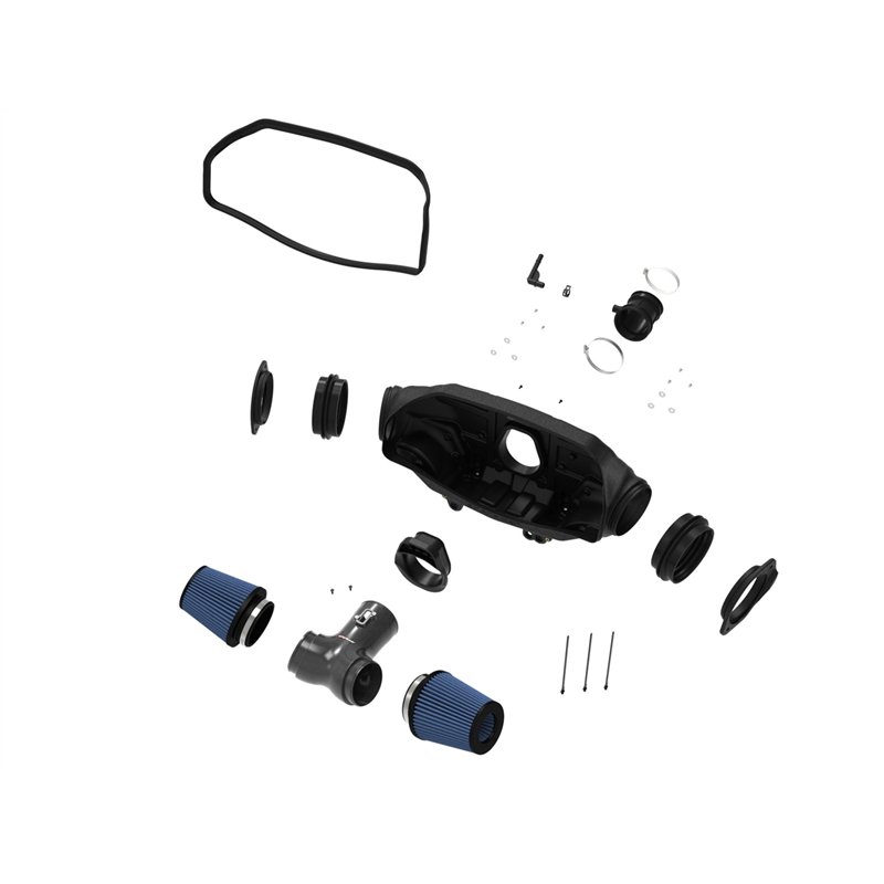 aFe Power | Track Series Stage-2 Carbon Fiber Intake System w/Pro 5R Media - Corvette 6.2L 2020-2023