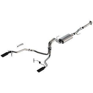 Borla | S-Type Cat-Back Exhaust System - F-150 / XL 5.0L 2021-2025