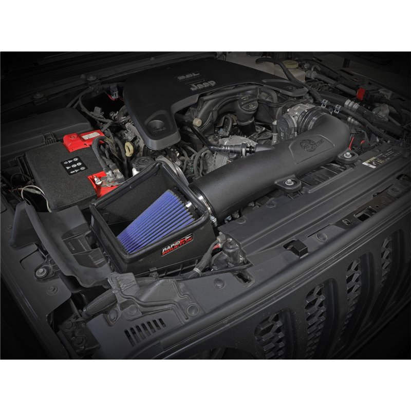 aFe Power | Rapid Induction Cold Air Intake System w/Pro 5R Media - Gladiator / Wrangler (JL) 3.6L 2018-2023