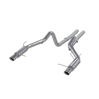 MBRP | Cat Back, Dual Split Rear, Race XP - Mustang GT / Shelby GT500 5.0L / 5.4L 2011-2014