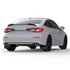 RallyArmor | Black UR Mud Flap White Logo - Civic / Si Sedan & Hatch 2022-2025