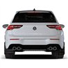 RallyArmor | Black UR Mud Flap White Logo - Golf GTI / R (MK8) 2022-2024
