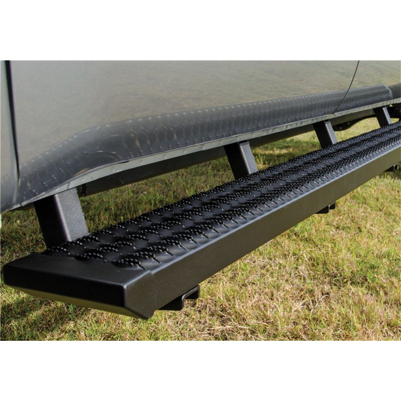 N-FAB | Growler Running Boards - Cab Length - Silverado / Sierra 2500 HD / 3500 HD 6.6L 2017-2019