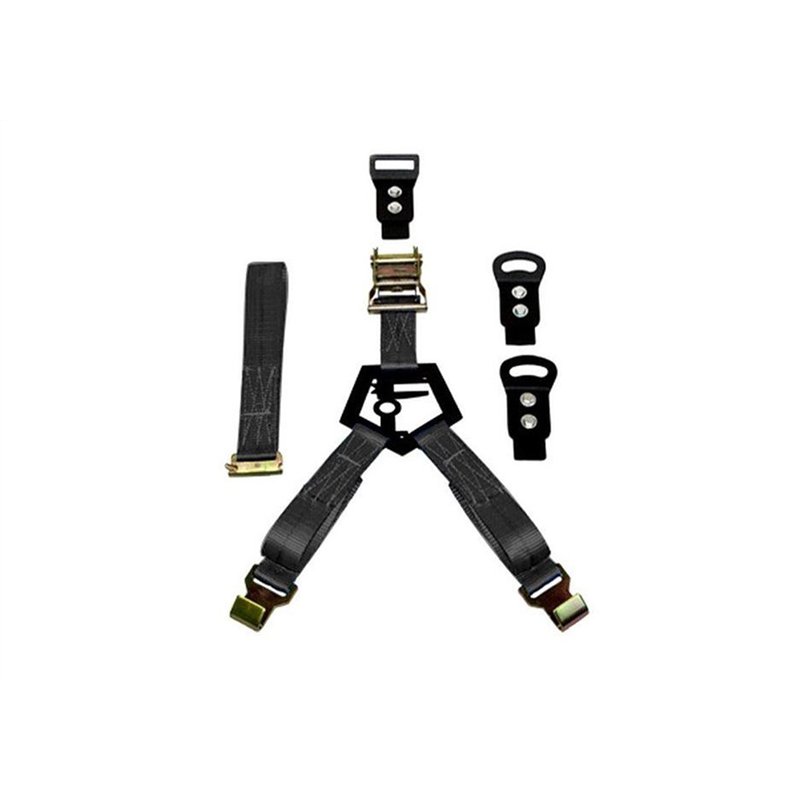 N-FAB | Bed Mounted Rapid Strap Tire Carrier w/Black Strap