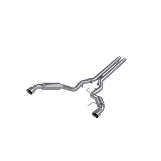 MBRP | Cat Back,Dual Split Rear,Race, AL - Mustang 5.0L 2015-2017