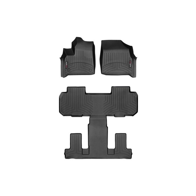 WeatherTech | FloorLiner Kit (1st, 2nd & 3rd Row) - Traverse 2018-2023 (w/ 2nd Row Bucket Seats)