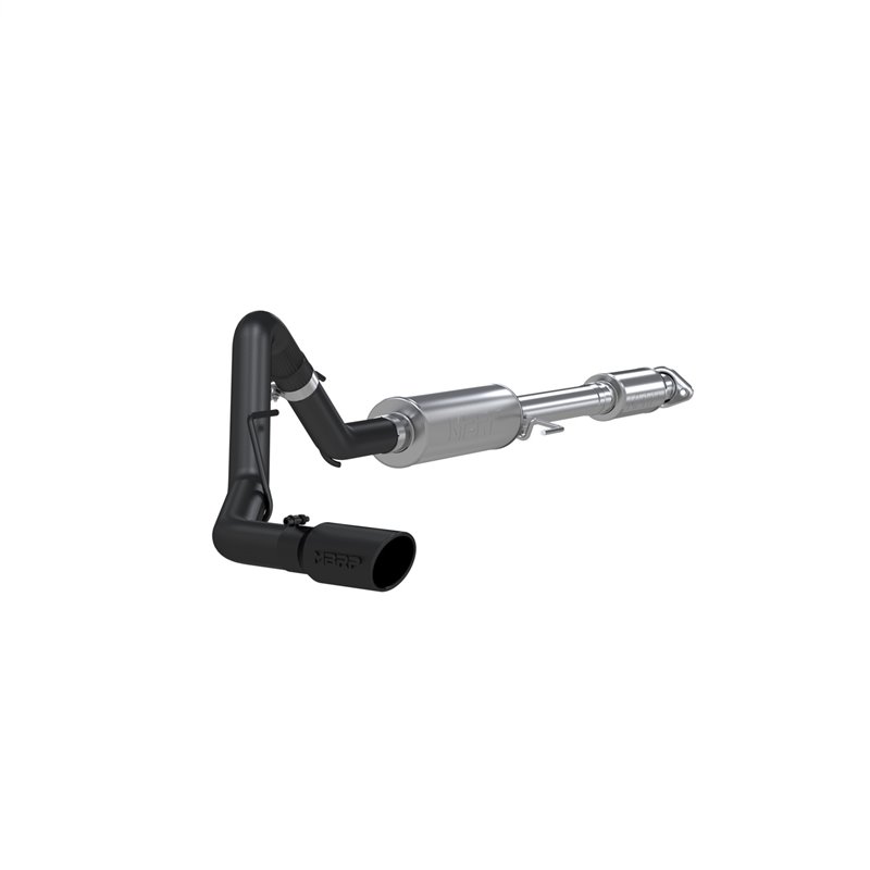 MBRP | Cat Back, Single Side Exit 3 inch, BLACK - F-150 5.0L 2015-2020