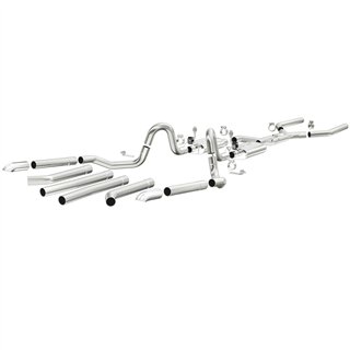 Magnaflow | Street Series Stainless Crossmember-Back System - Monte Carlo / GTO 1968-1973