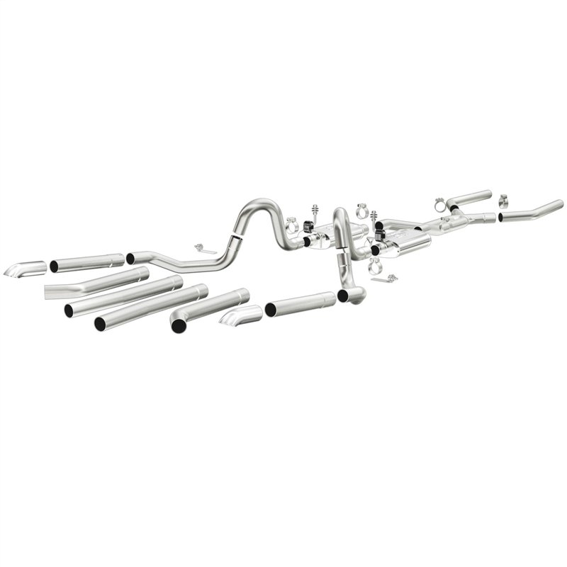 Magnaflow | Street Series Stainless Crossmember-Back System - Monte Carlo / GTO 1968-1973