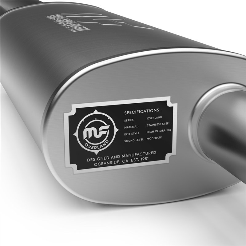 Magnaflow | Overland Series Stainless Cat-Back System - 4Runner 3.4L 1996-2002