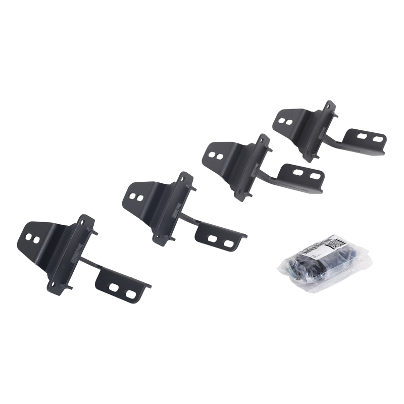 Go Rhino | V-Series V3 Aluminum and RB Slim Side Steps - MOUNTING BRACKETS ONLY - Wrangler (JK) 3.6L / 3.8L 2007-2018