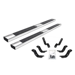 Go Rhino | 6" OE Xtreme II Side Steps w/ Mounting Brackets Kit - Tacoma 2.7L / 3.5L / 4.0L 2005-2023