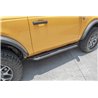 Go Rhino | Dominator Xtreme DS Side Steps w/ Mounting Bracket Kit - Bronco 2.3T / 2.7T / 3.0T 2021-2024