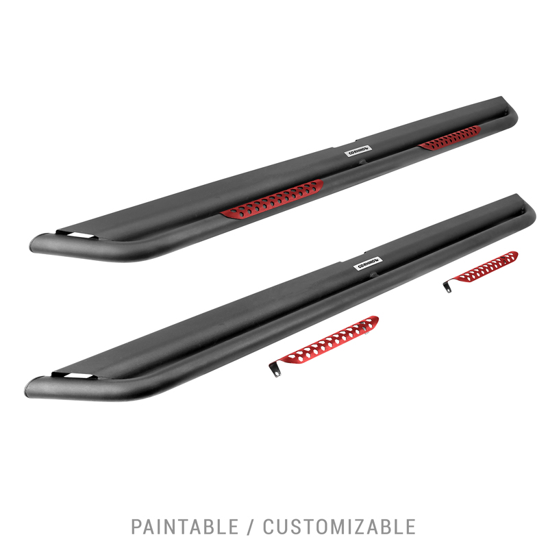 Go Rhino | Dominator Xtreme DS Side Steps w/ Mounting Bracket Kit - Bronco 2.3T / 2.7T / 3.0T 2021-2024