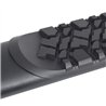 Go Rhino | V-Series V3 Aluminum Side Steps and Mounting Brackets Kit - Textured Black - Wrangler (JK) 3.6L / 3.8L 2007-2018