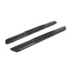 Go Rhino | V-Series V3 Aluminum Side Steps and Mounting Brackets Kit - Textured Black - Wrangler (JK) 3.6L / 3.8L 2007-2018