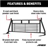 ARIES | Classic Black Steel Headache Rack - F-150 2015-2020