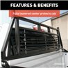 ARIES | Classic Black Steel Headache Rack - F-150 2015-2020