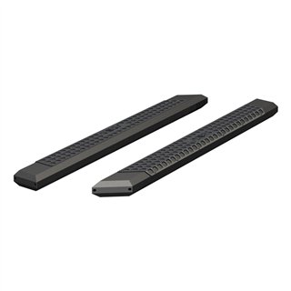 ARIES | AdvantEDGE 5-1/2" x 75" Black Aluminum Side Bars (No Brackets) - Chevrolet / Dodge / Ford 2000-2023