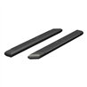 ARIES | AdvantEDGE 5-1/2" x 75" Black Aluminum Side Bars (No Brackets) - Chevrolet / Dodge / Ford 2000-2023