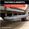 ARIES | AscentStep 5-1/2" x 91" Black Steel Running Boards (No Brackets) - Chevrolet / Dodge / Ford / GMC 2000-2023