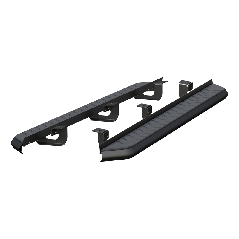 ARIES | AeroTread 5" x 73" Black Stainless Running Boards - Explorer 2.3T / 3.0T / 3.3L 2020-2022