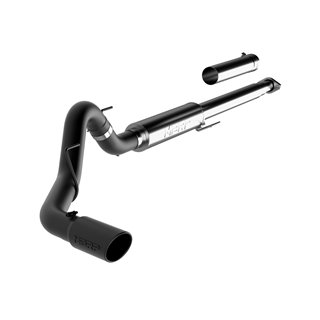 MBRP | Cat Back, Single 4 inch, BLACK - F-150 2.7T / 3.5T 2015-2020