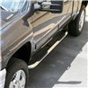 ARIES | 3" Round Polished Stainless Side Bars - Chevrolet / GMC 2000-2007
