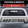 ARIES | 3" Polished Stainless Bull Bar - Cadillac / Chevrolet / GMC 2007-2020