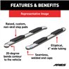 ARIES | 4" Polished Stainless Oval Side Bars - Chevrolet / GMC 2019-2023